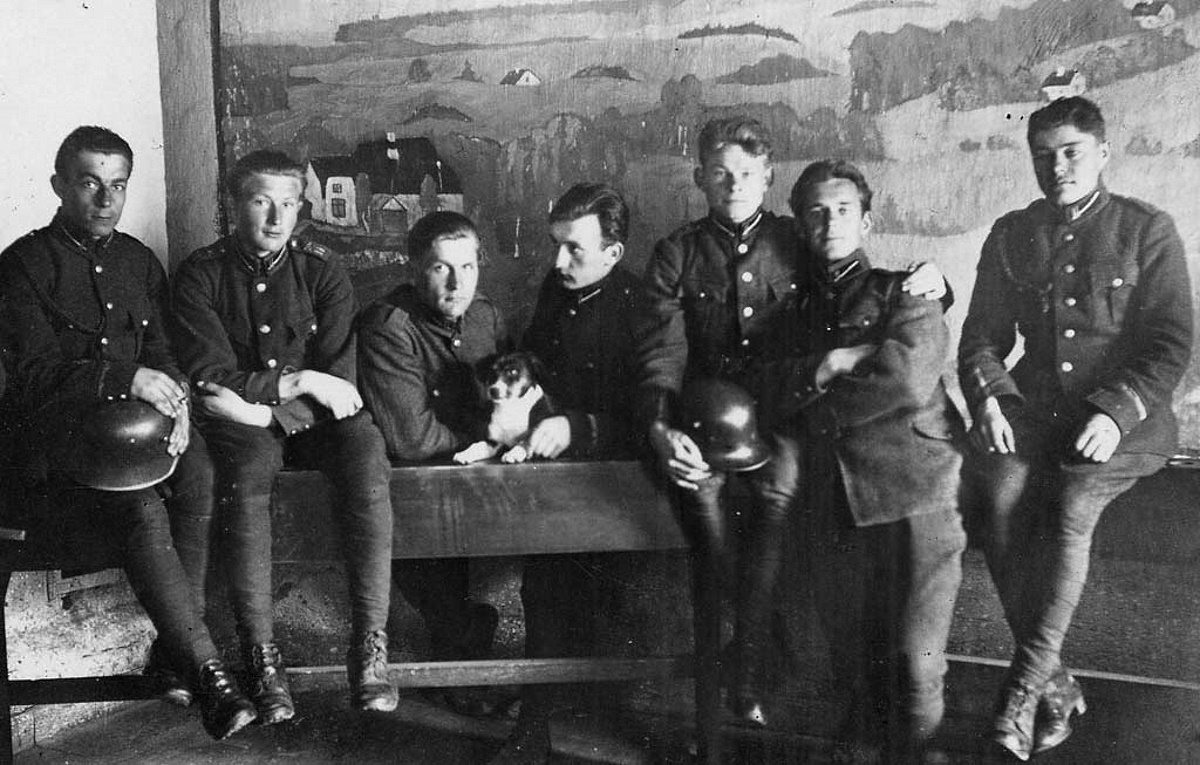 Служащие 11-го Добельского пехотного полка.
