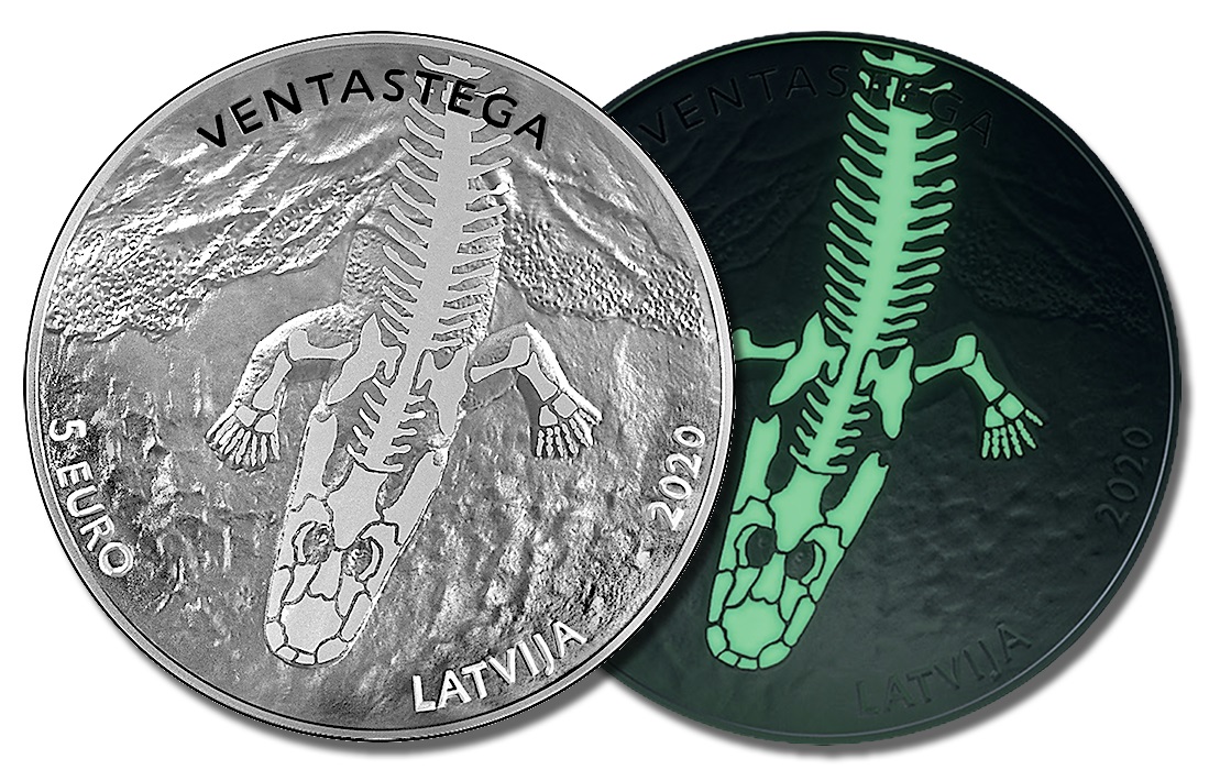 LB fossil coin