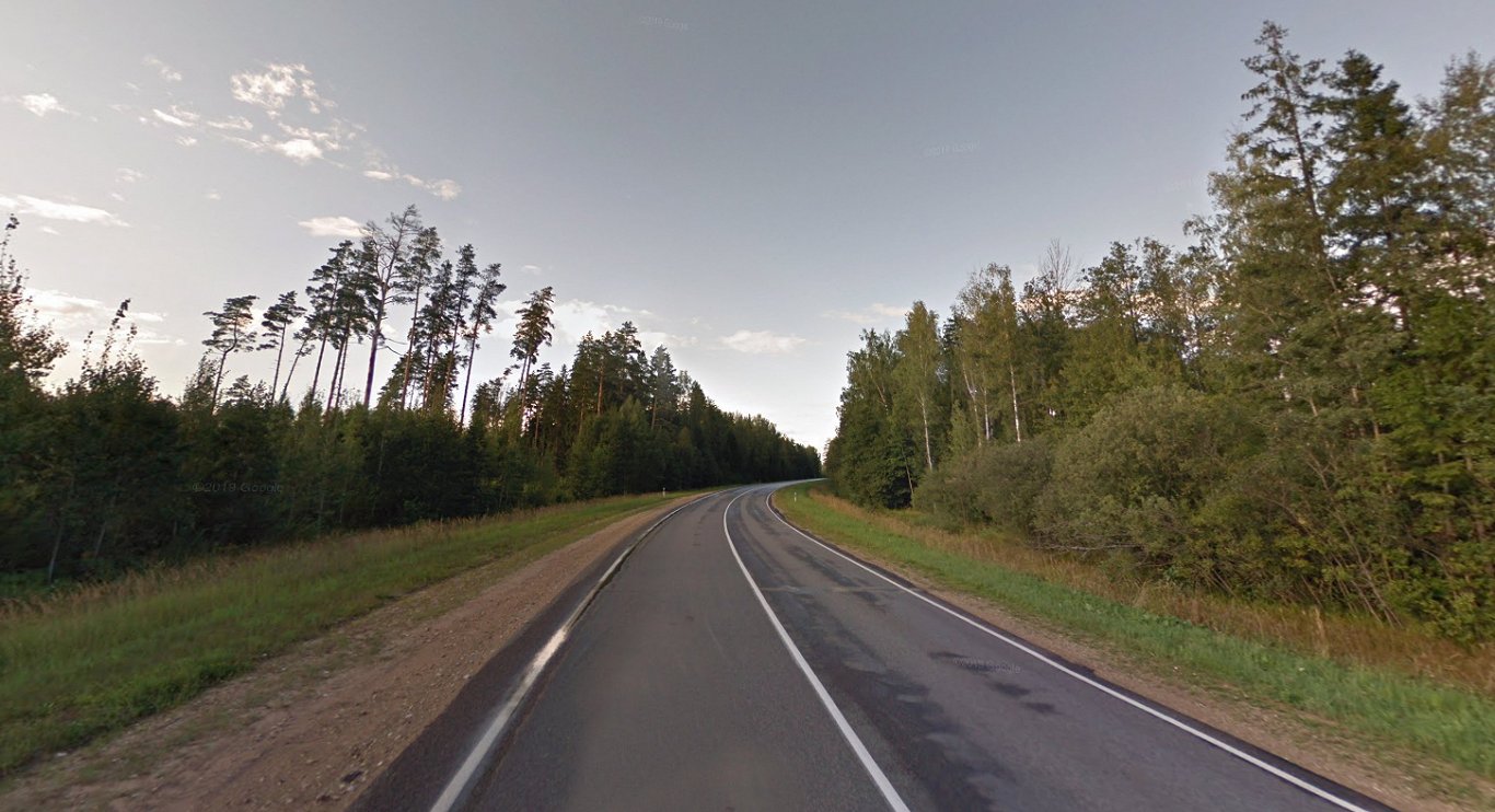 Daugavpils šosejas (A6) posms no Līvāniem līdz Stūrišķiem Daugavpils virzienā