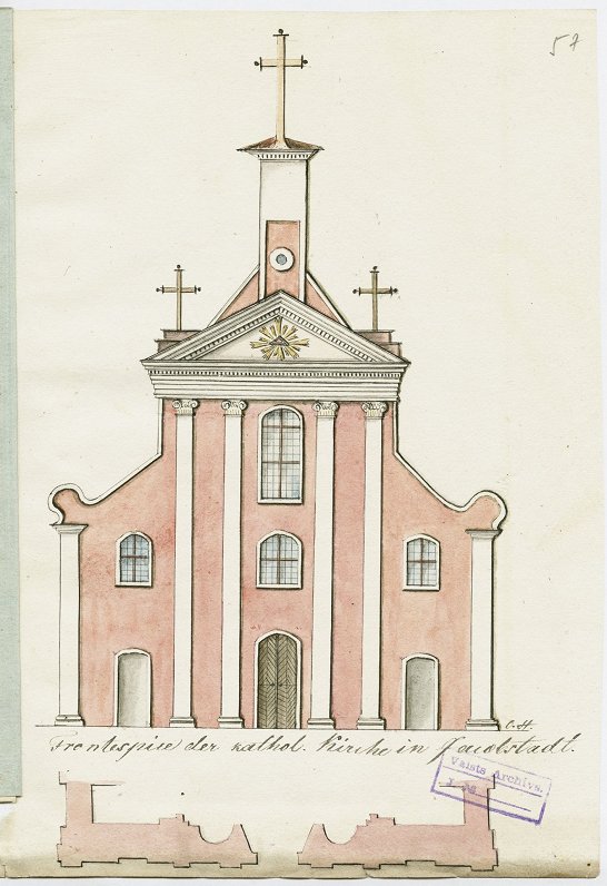 Oto Hūna zīmējums, 1820. gads