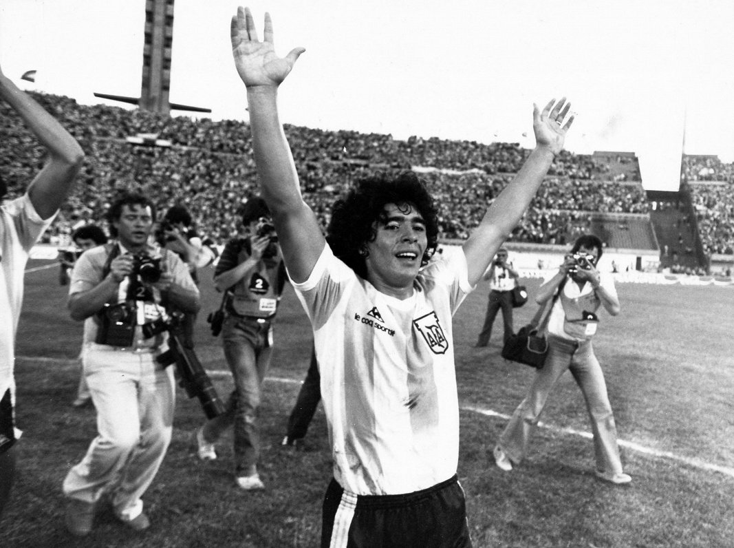 Djego Maradona Argentīnas izlasē 1981.gadā