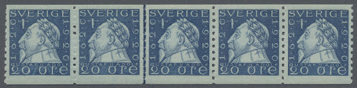 Pastmarkas ar Zviedrijas karali Gustavu Ādolfu, ko Margarēta sūta Oļģerdam