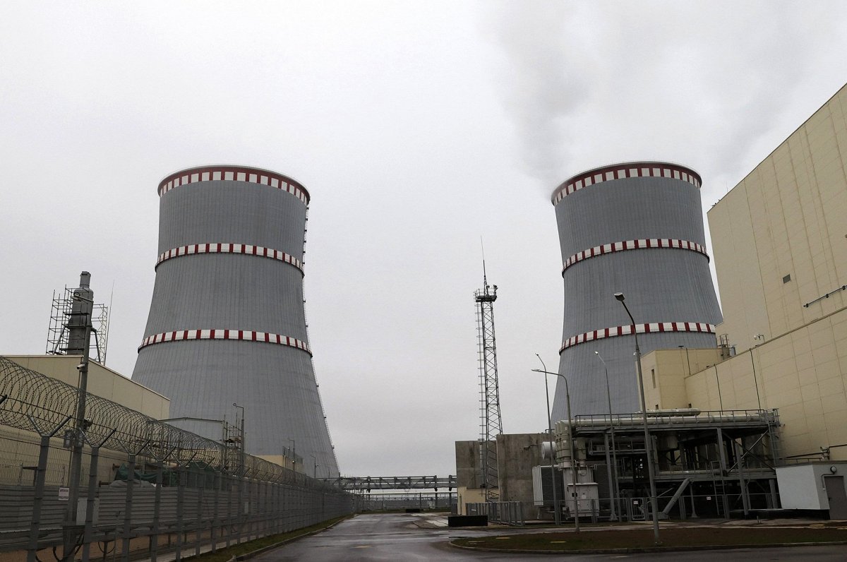 Astravjecas atomelektrostacijā (AES). 2020. gada novembris.