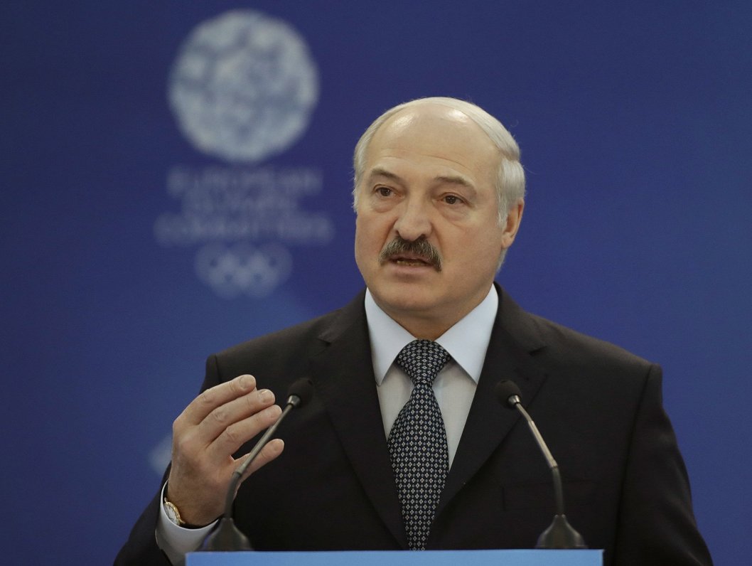 Aleksandrs Lukašenko Eiropas olimpisko komiteju asamblejā Minskā