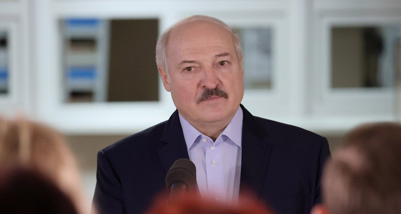 Baltkrievijas pašreizējais līderis Aleksandrs Lukašenko. 2020. gada 8. decembris.