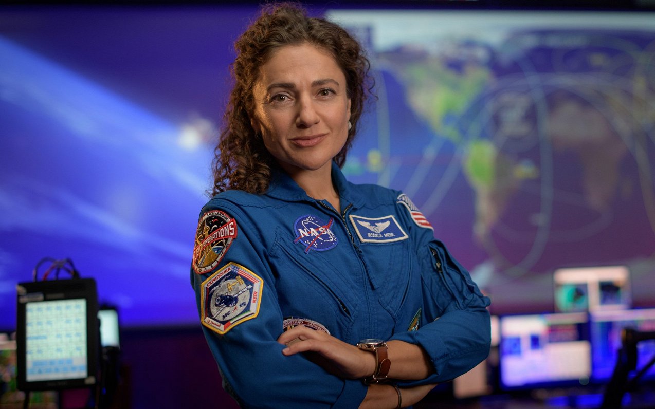 NASA astronaute Džesika Meira - viena no deviņām sievietēm, kas dosies misijā uz Mēnesi.