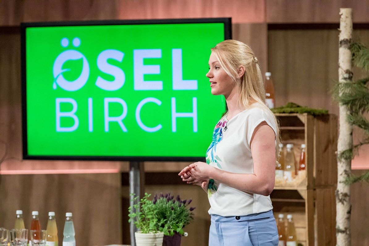Oesel birch sap on German TV