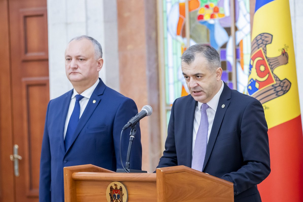 Pa labi - Moldovas premjerministrs Jons Kiku