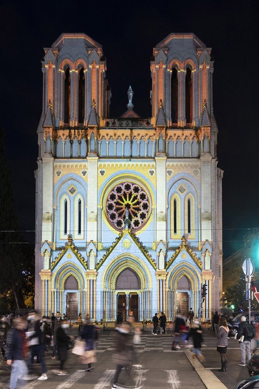 Parīzes Dievmātes katedrāle, 2020.gada decembris.