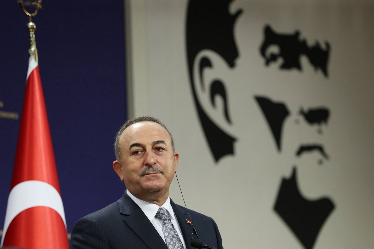 Turcijas ārlietu ministrs Mevlits Čavušoglu