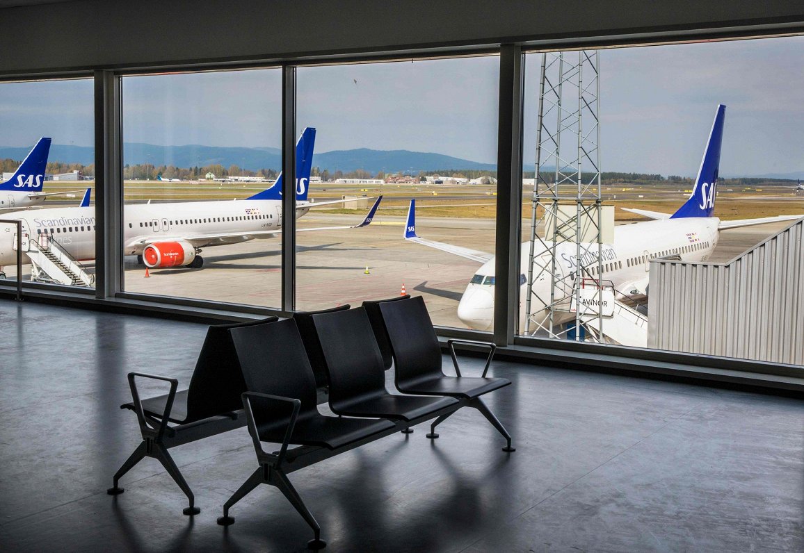 Oslo lidosta 2019. gada aprīlī