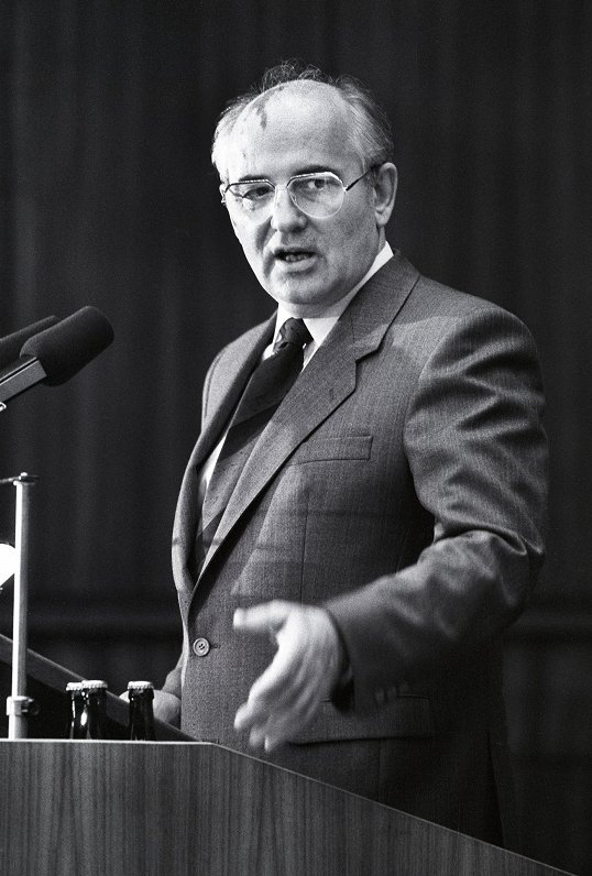PSRS līderis Mihails Gorbačovs