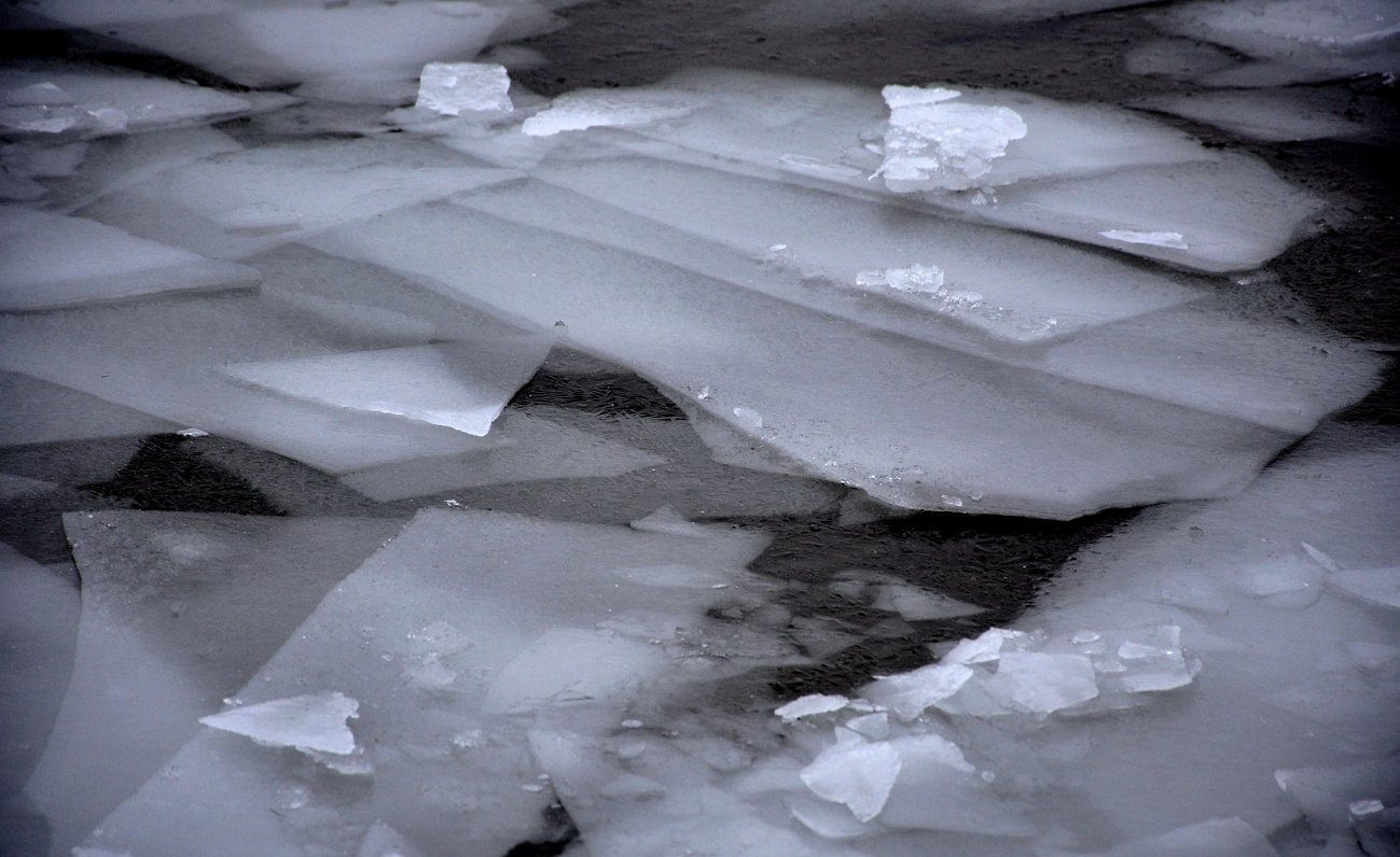 Ledus gabali Daugavā