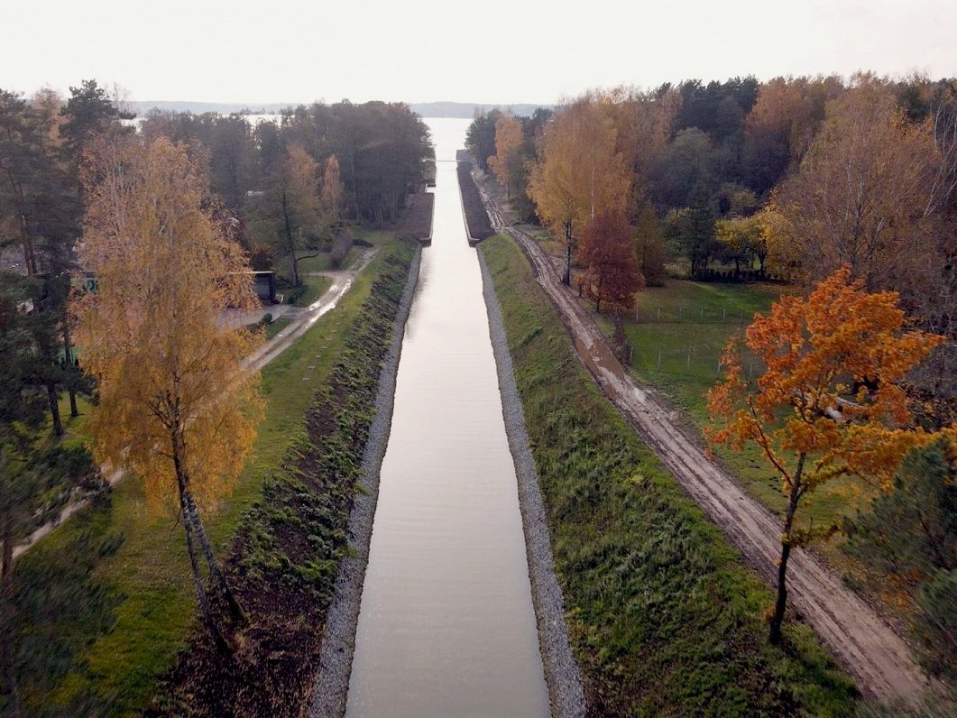 Atjaunotais Gaujas–Daugavas kanāls Ādažu novadā