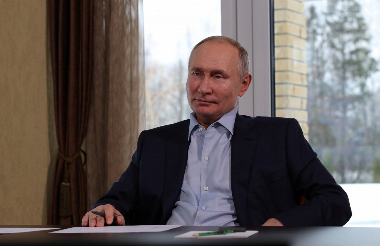 Krievijas prezidents Vladimirs Putins. 2021. gada 25. janvāris.