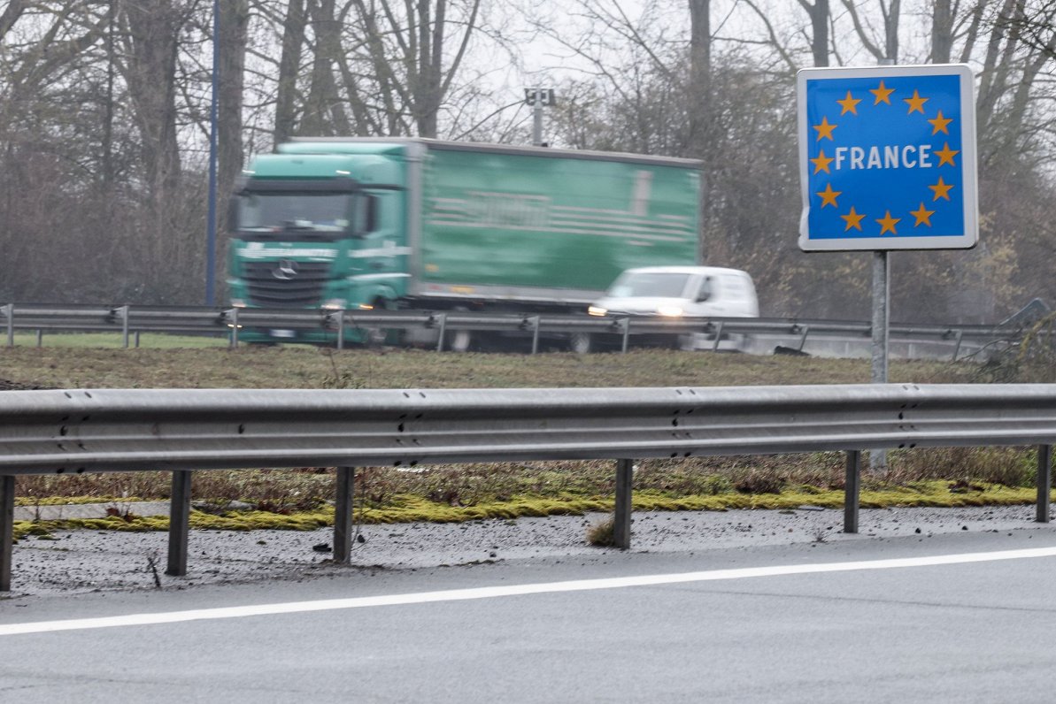 Francijas-Beļģijas robeža (27.01.2021.)