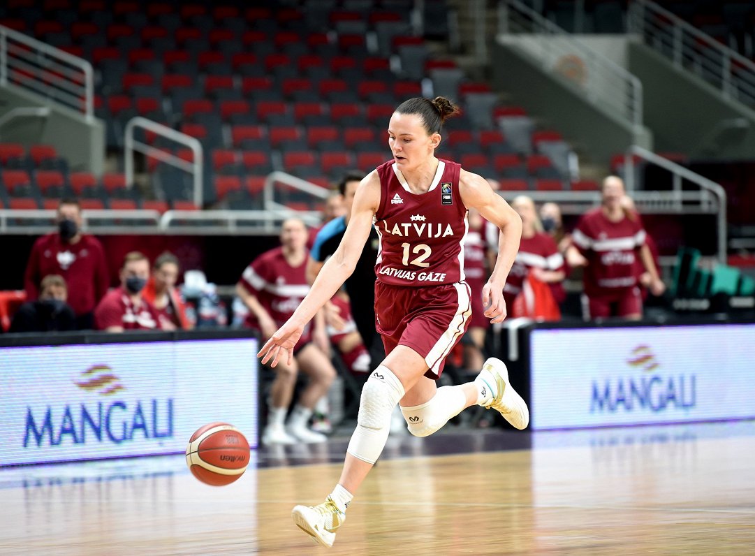 Eiropas čempionāta kvalifikācijas turnīra spēle basketbolā sievietēm