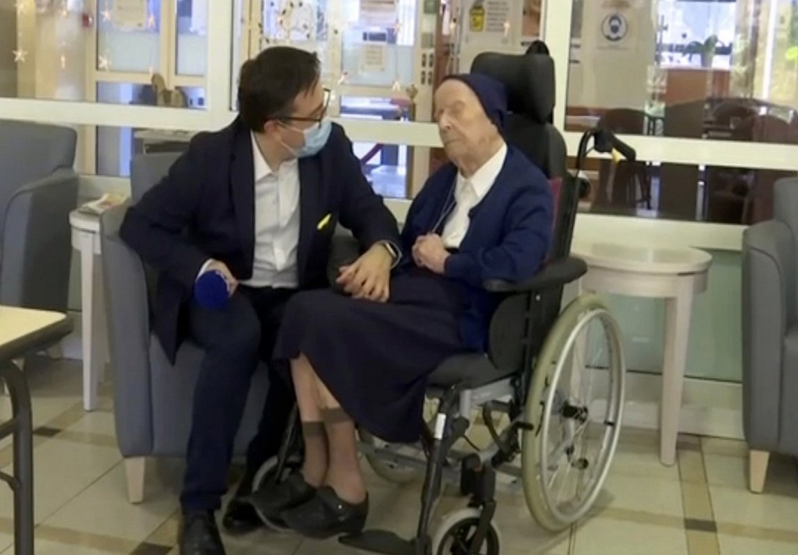 Eiropas vecākā sieviete, 116 gadu vecā māsa Andrē