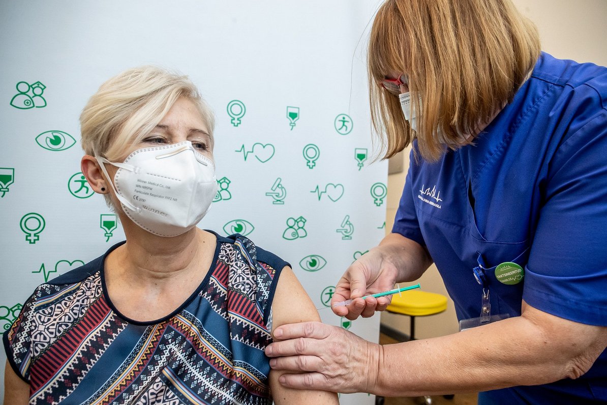 Mediķu vakcinācija Tallinā