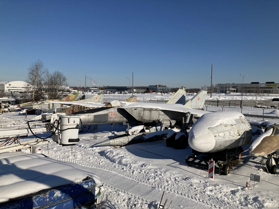 Aviācijas muzejs pie lidostas &quot;Rīga&quot;. 2021. gada februāris.