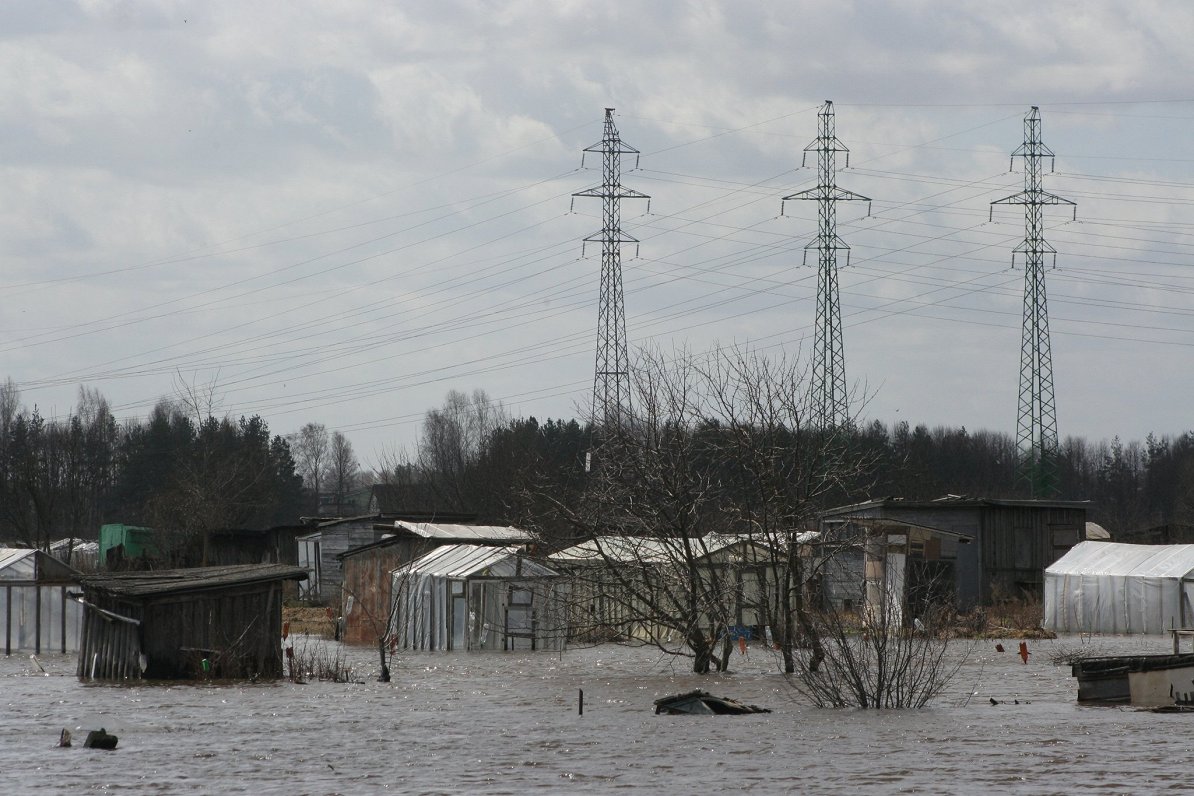 Даугава. Паводки. 17 апреля 2013 года