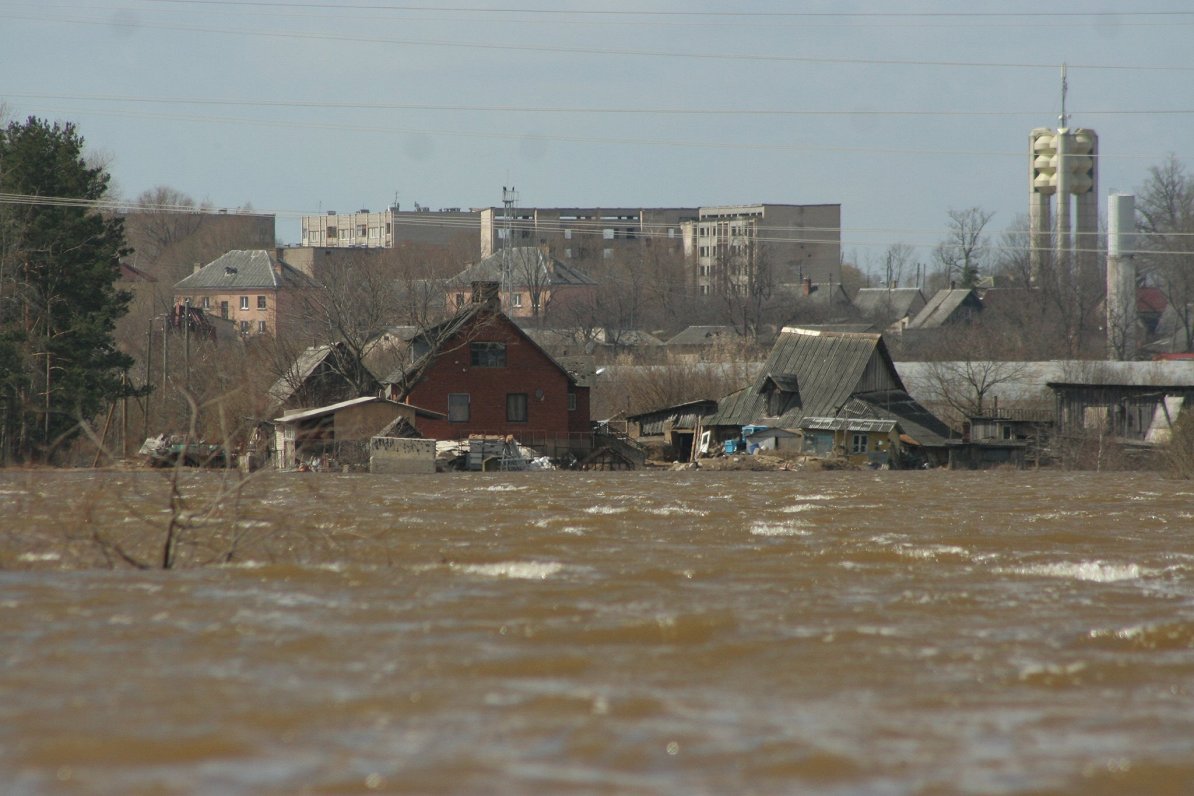 Даугава. Паводки. 24 апреля 2013 года