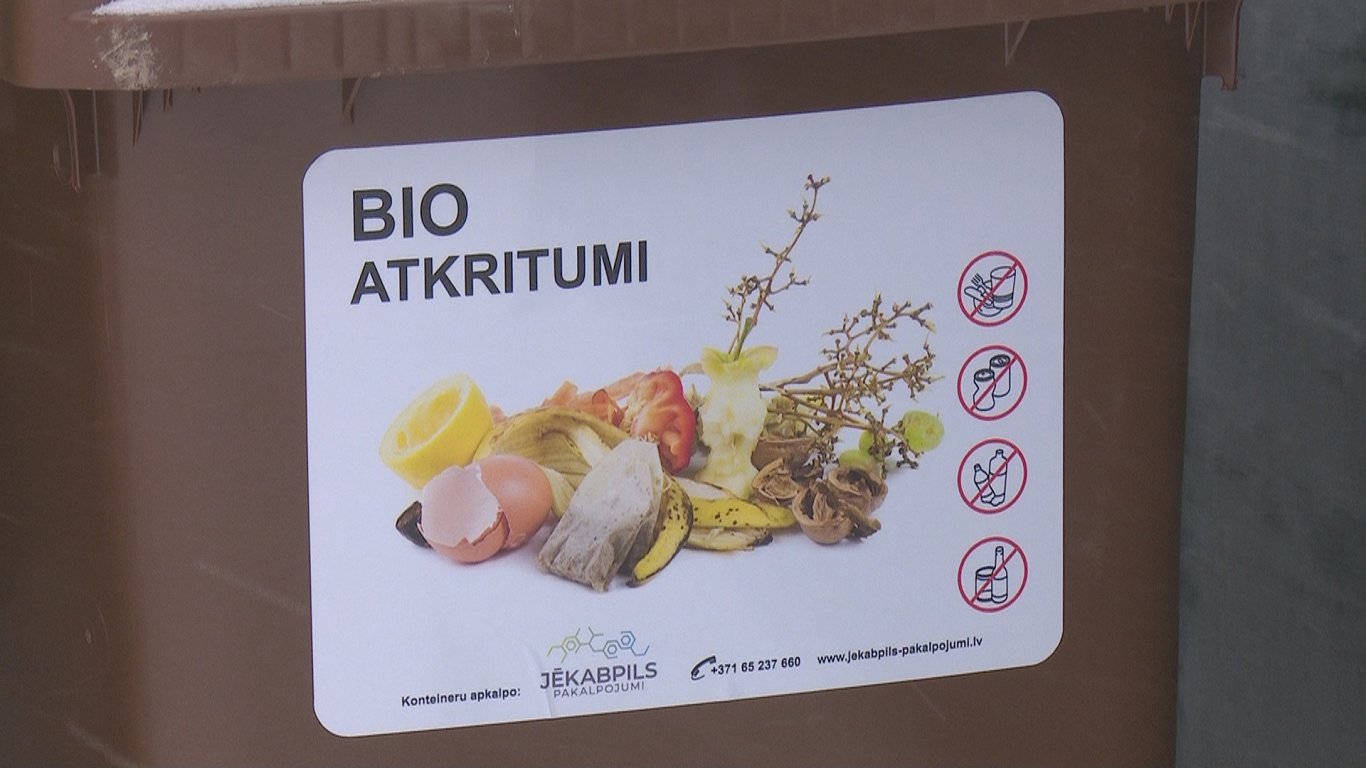 Bioatkritumu uzglabāšanas konteiners