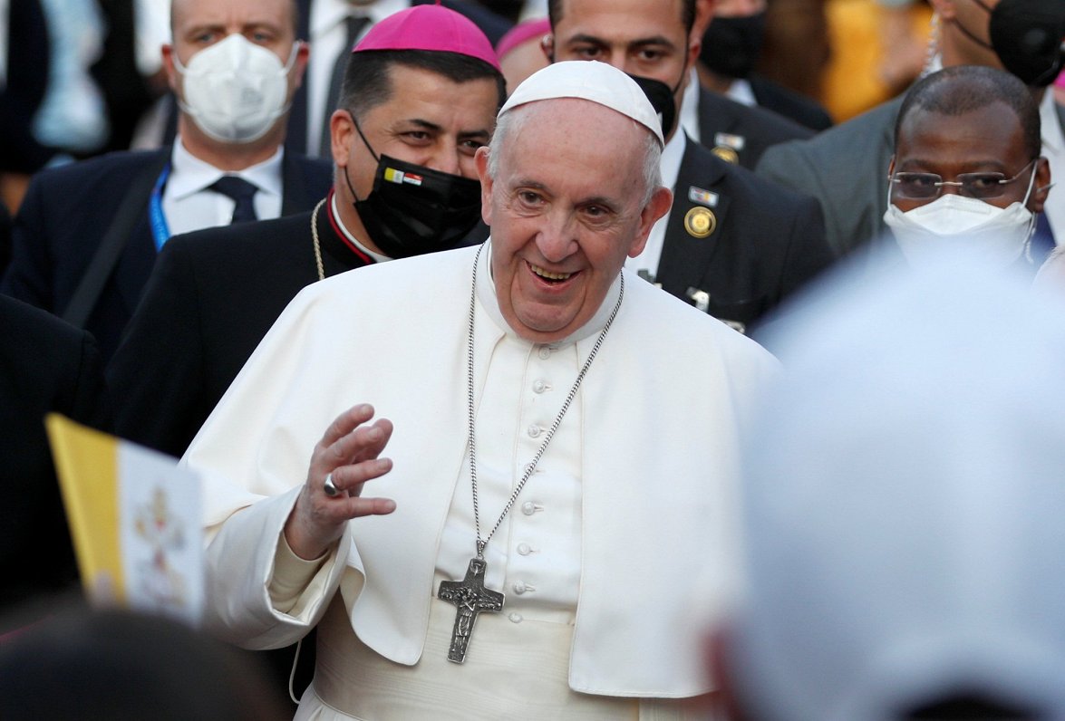 Pāvesta Franciska vizīte Irākā