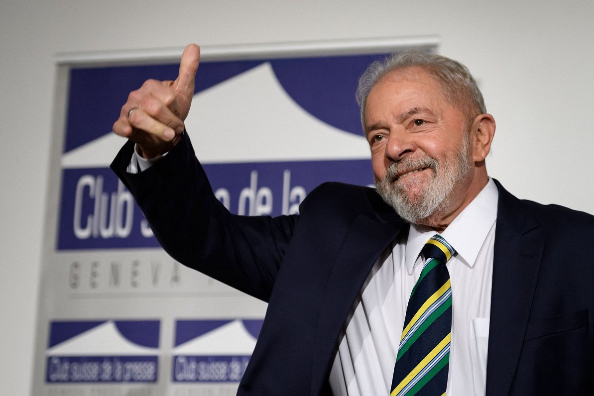 Brazīlijas  eksprezidents Lulu da Silva