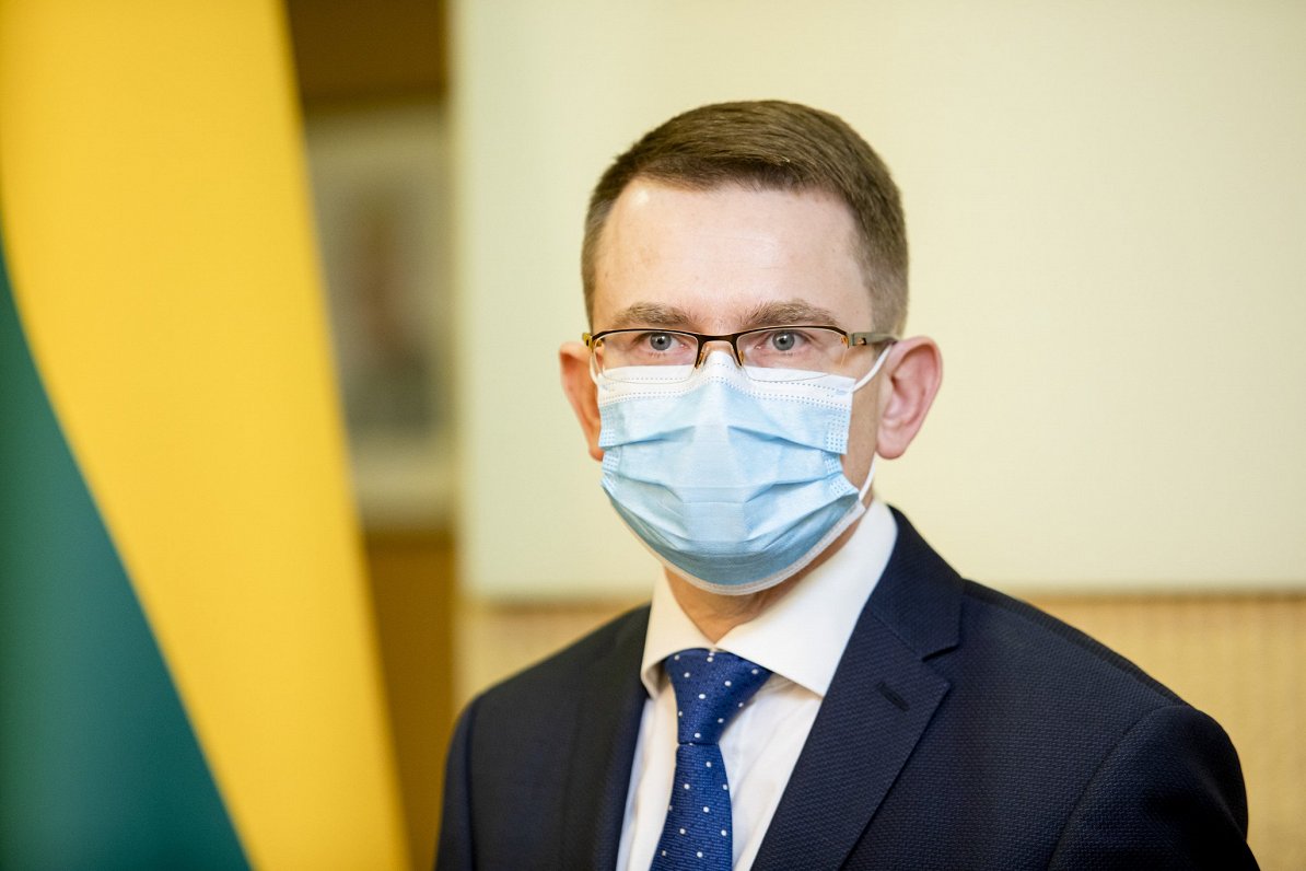 Lietuvas veselības ministrs Arūns Duļķis