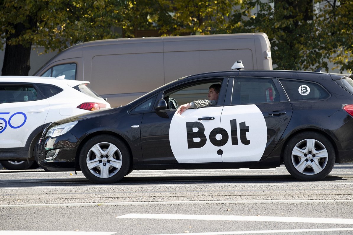 &quot;Bolt&quot; taksometrs Tallinā