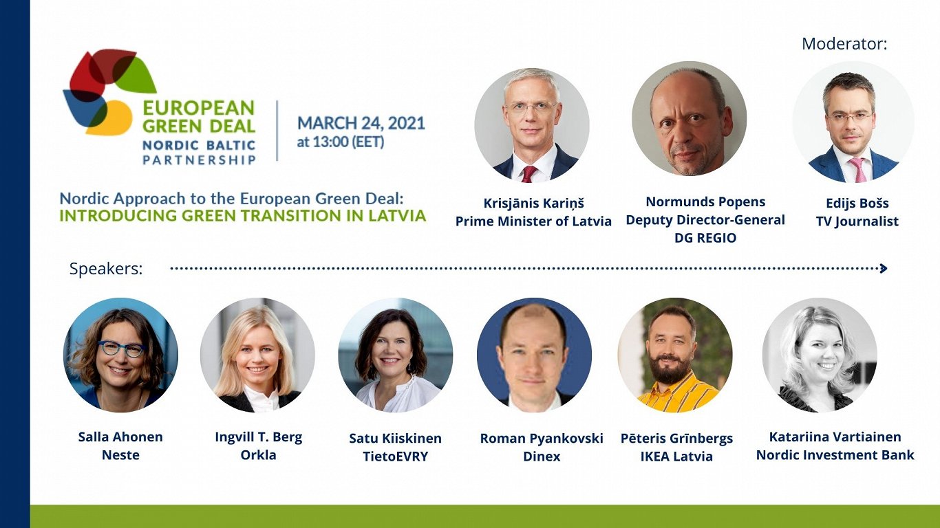European Green Deal conerence, March 24, 2021