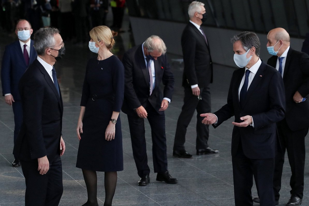 Министры иностранных дел стран НАТО в Брюсселе