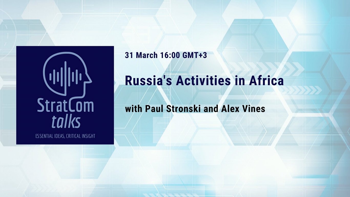 STRATCOMCOE on Russia in Africa