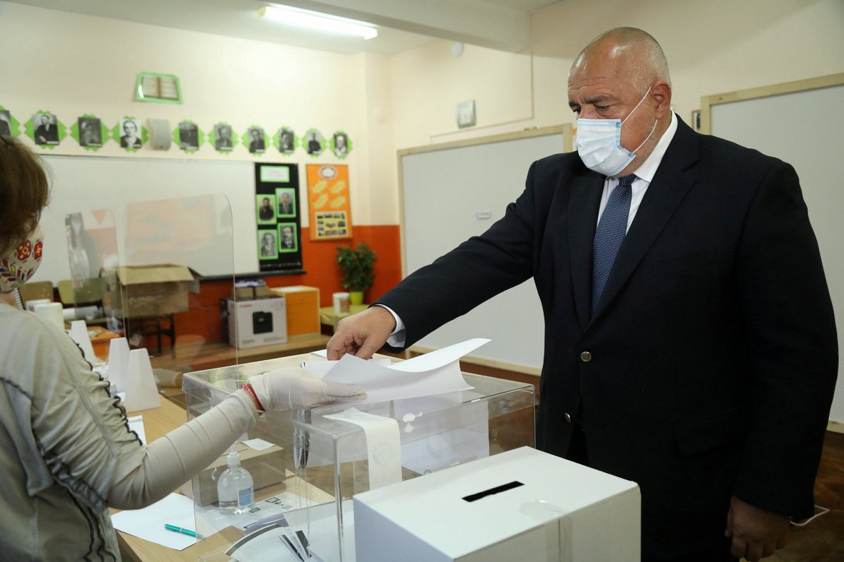 Attēlā Bulgārijas premjerministrs Boiko Borisovs