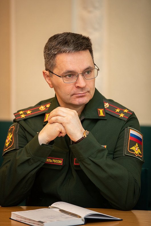 Ruslan Ushakov, military attache of the Russian Federation
