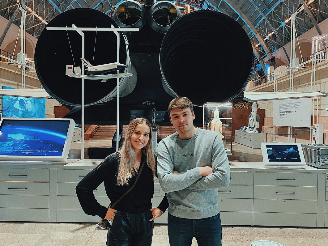 “Mission Space” komanda - Ksenija Moskaļenko un Artjoms Akselrods