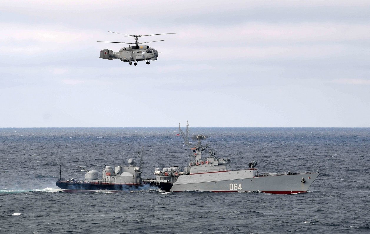 Krievijas kara flotes manevri