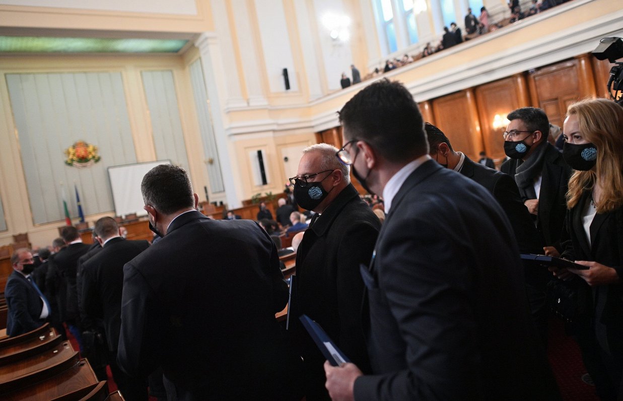 Bulgārijas parlaments. 2021. gada aprīlis.