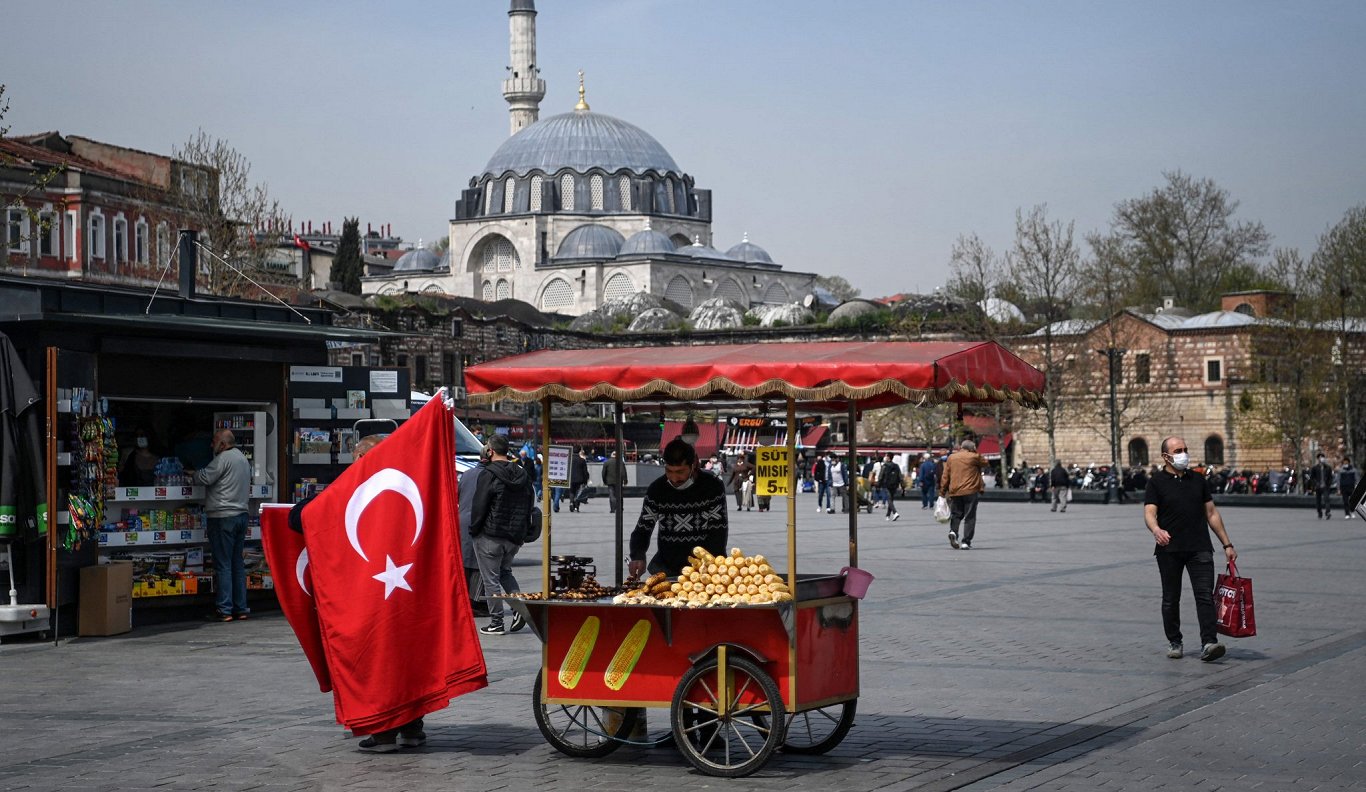 Turcijas galvaspilsēta Stambula. 2021. gada aprīlis.
