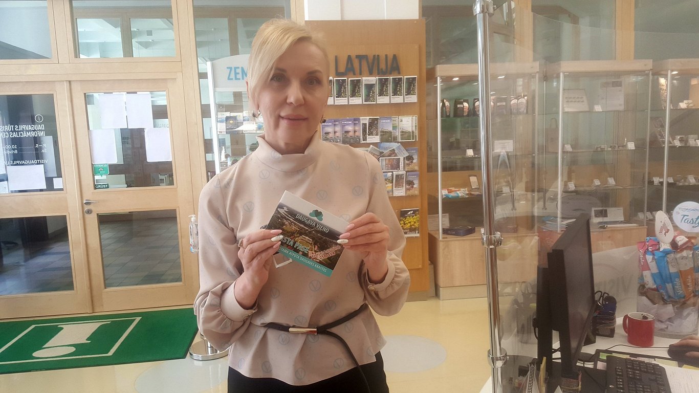 Daugavpils Tūrisma attīstības un informācijas aģentūras vadītāja Žanna Kulakova
