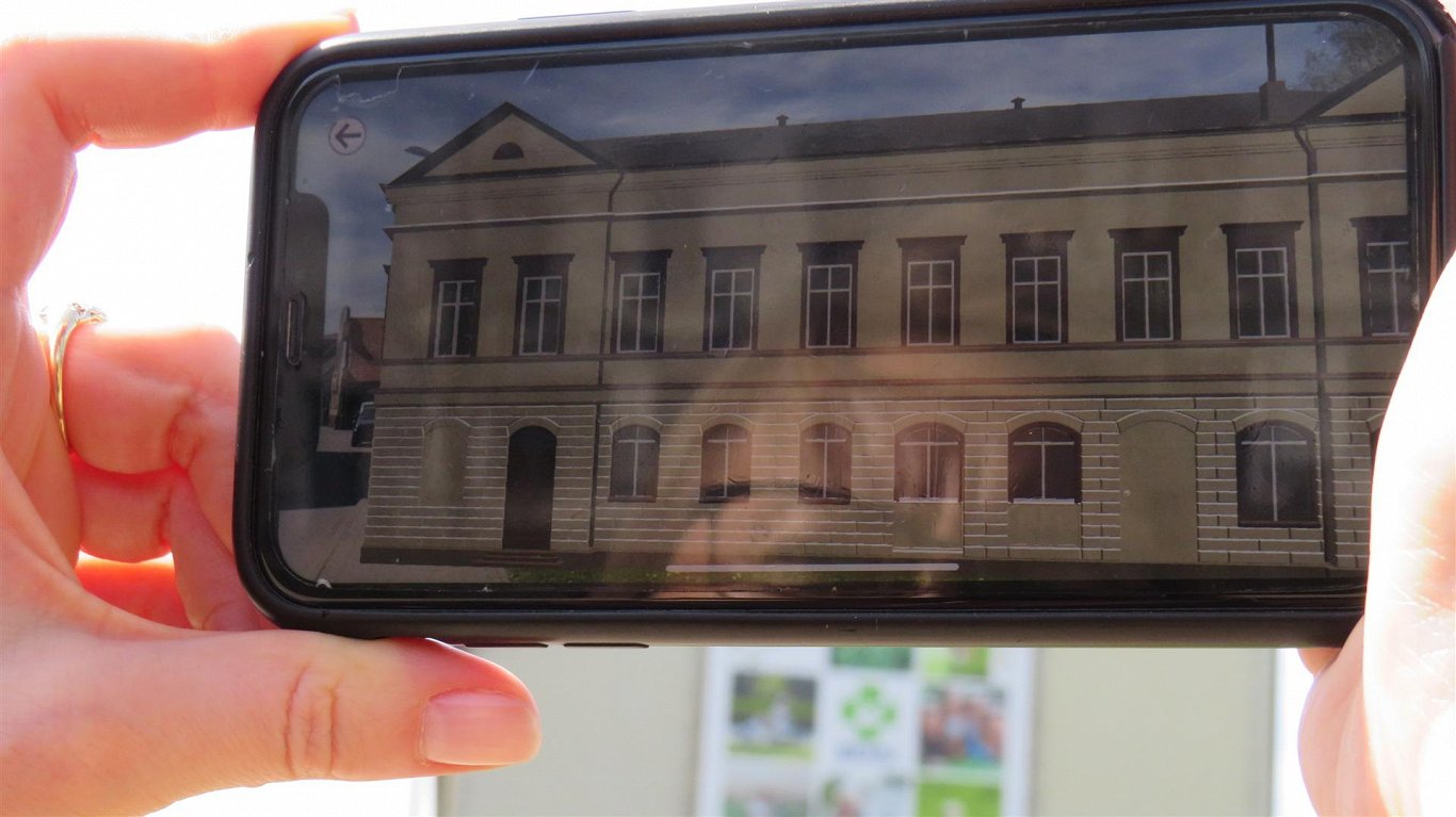 Liepājas Digitālo inovāciju parka izstrādātā lietotne “3D ēkas Liepājā”
