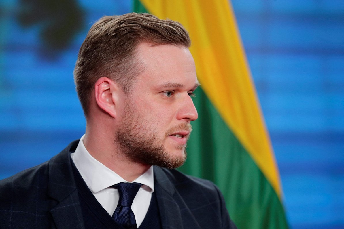 Lietuvas ārlietu ministrs Gabrieļus Landsberģis