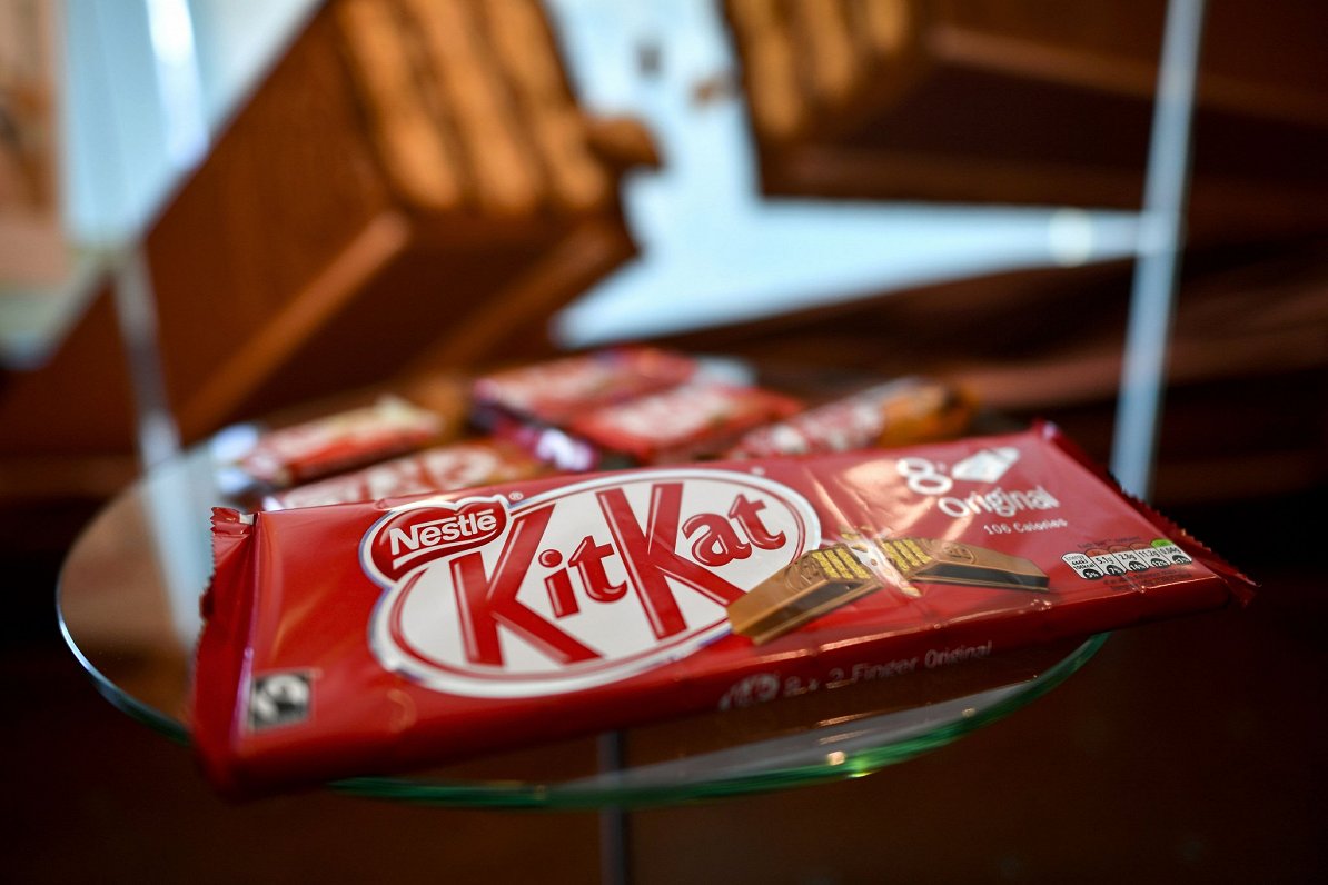 &quot;Kit Kat&quot; šokolāde ir viens no &quot;Nestle&quot; koncerna zīmoliem