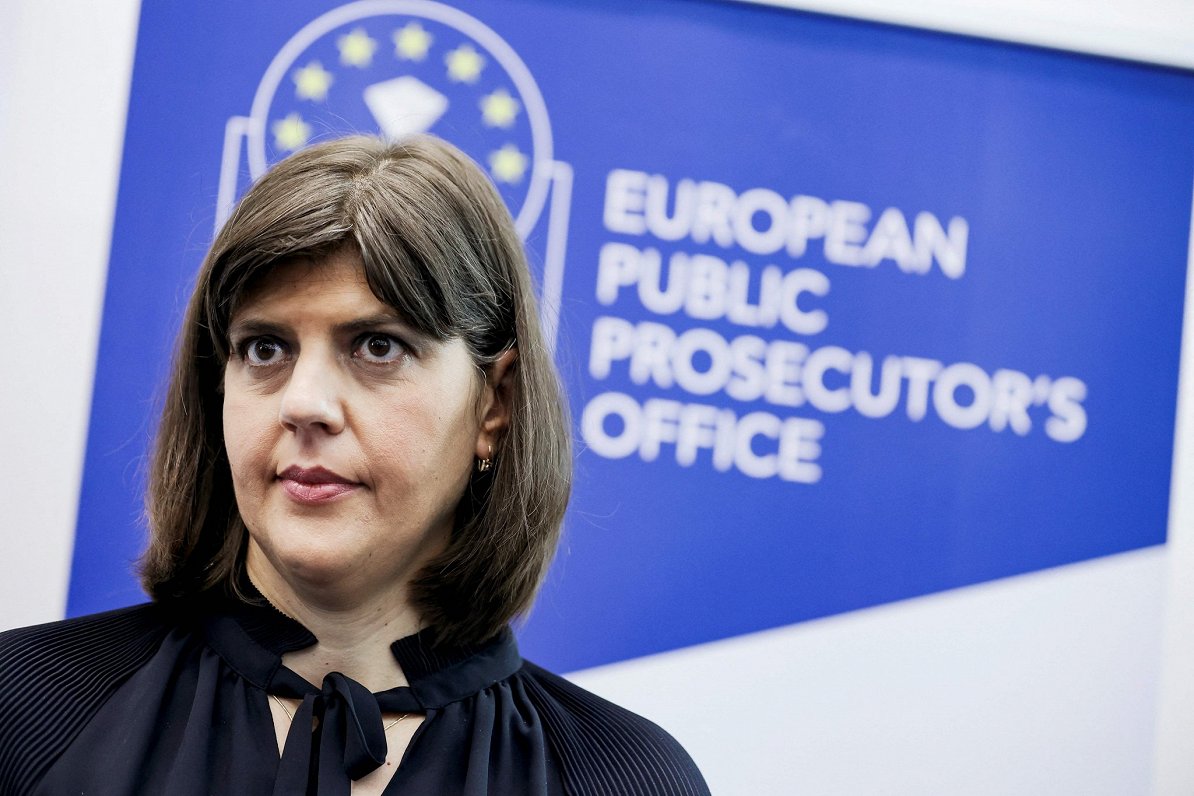 Eiropas Prokuratūras vadītāja Laura Kovesi.