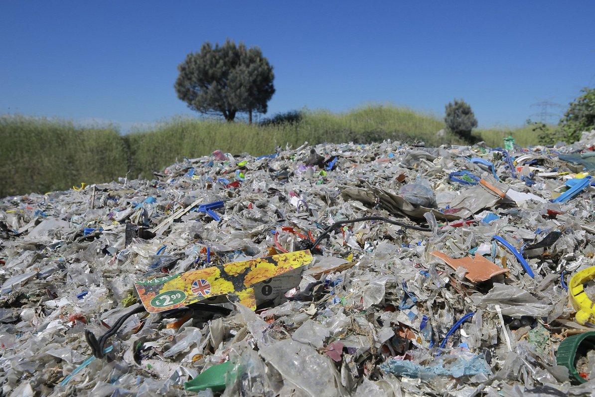 Plastmasas atkritumi Turcijā, 2021.gada maijs.