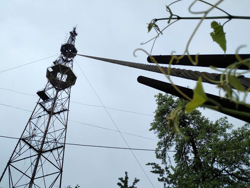 Vēsturiskais Āgenskalna radio un televīzijas tornis.
