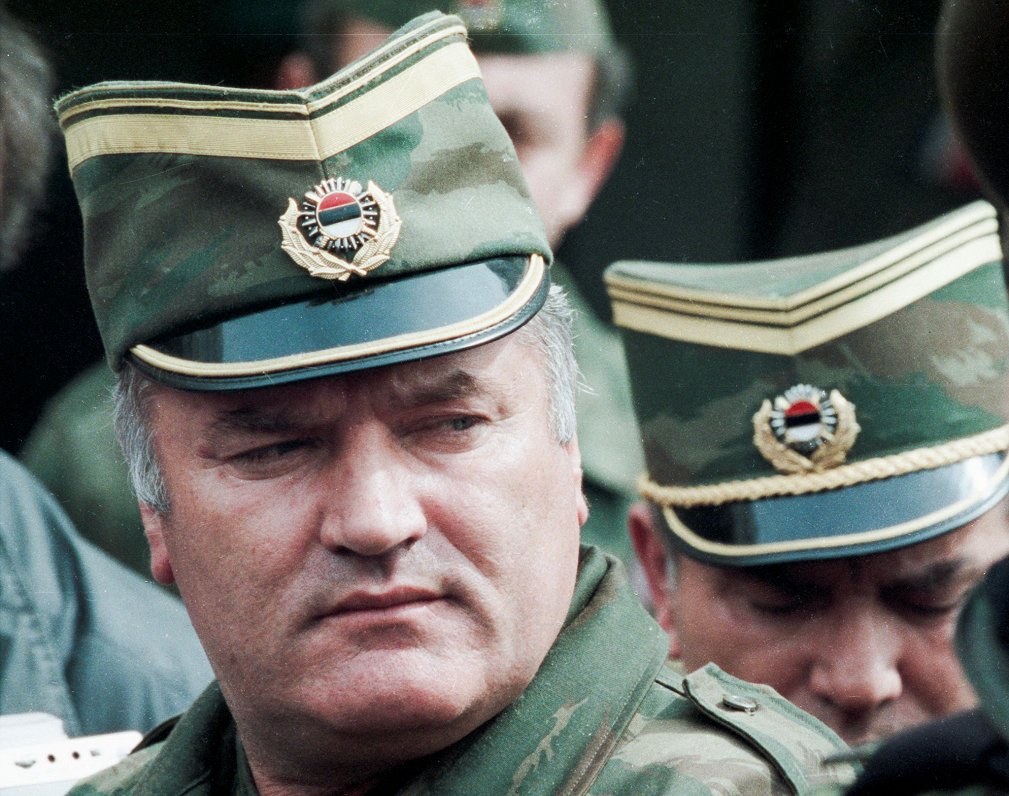 Bosnijas serbu ģenerālis Ratko Mladičs 1993. gadā