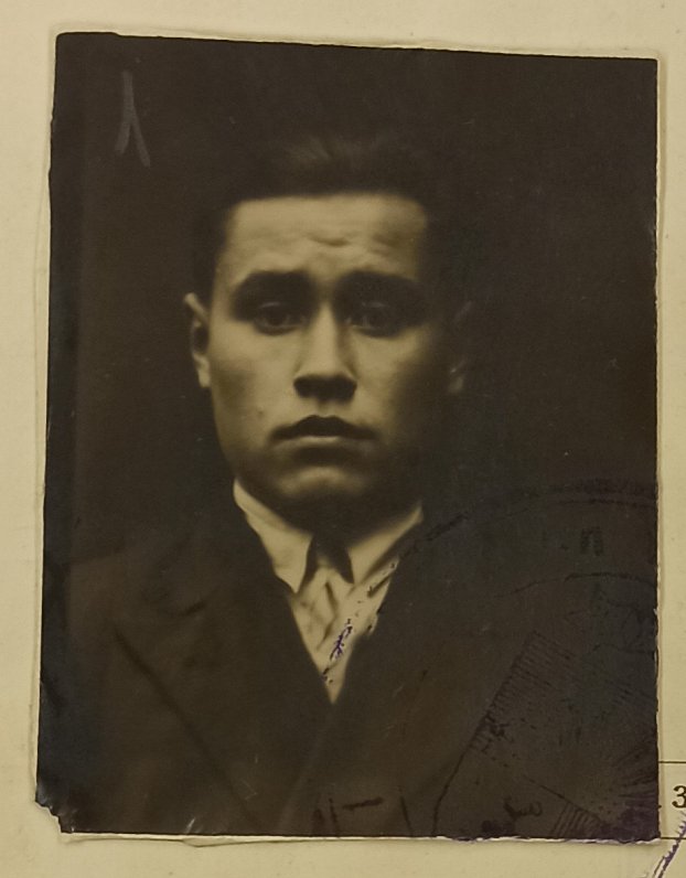 Latvijas Universitātes students Alfons Noviks, 1931. gads
