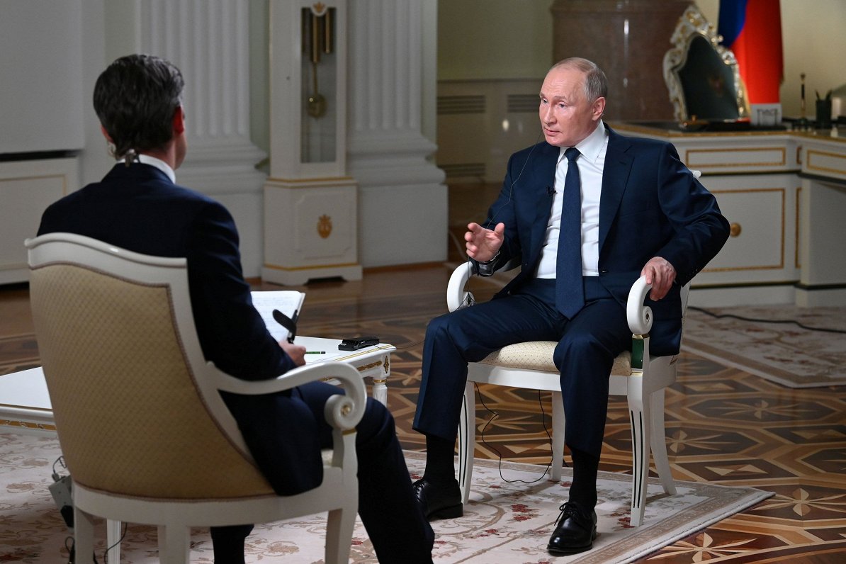 Vladimirs Putins intervijā telekanālam &quot;NBC&quot;